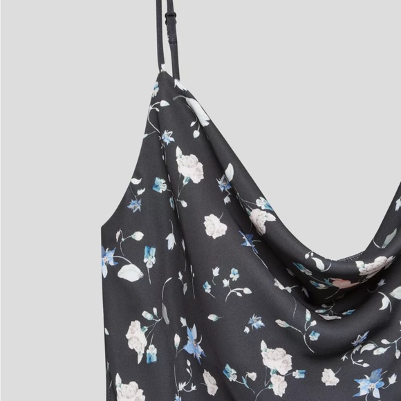 Wilfred BRIANNA Cowl Neck Floral Midi-Dress - XS - Picture 3 of 8